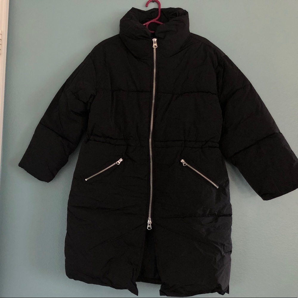 NWOT Monki Puffer Snow Coat